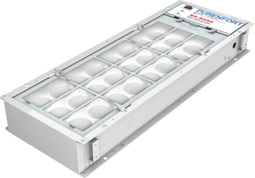 PN-EME回風(fēng)口式靜電微通道空氣凈化器